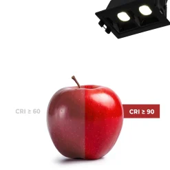 Foco lineal LED empotrable 4W - UGR18 - CRI90 - Driver LIFUD