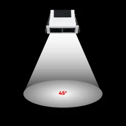 Foco lineal LED empotrable 4W - UGR18 - CRI90 - Driver LIFUD