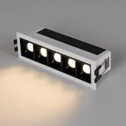 Foco lineal LED empotrable 7W - UGR18 - CRI90 - Driver LIFUD