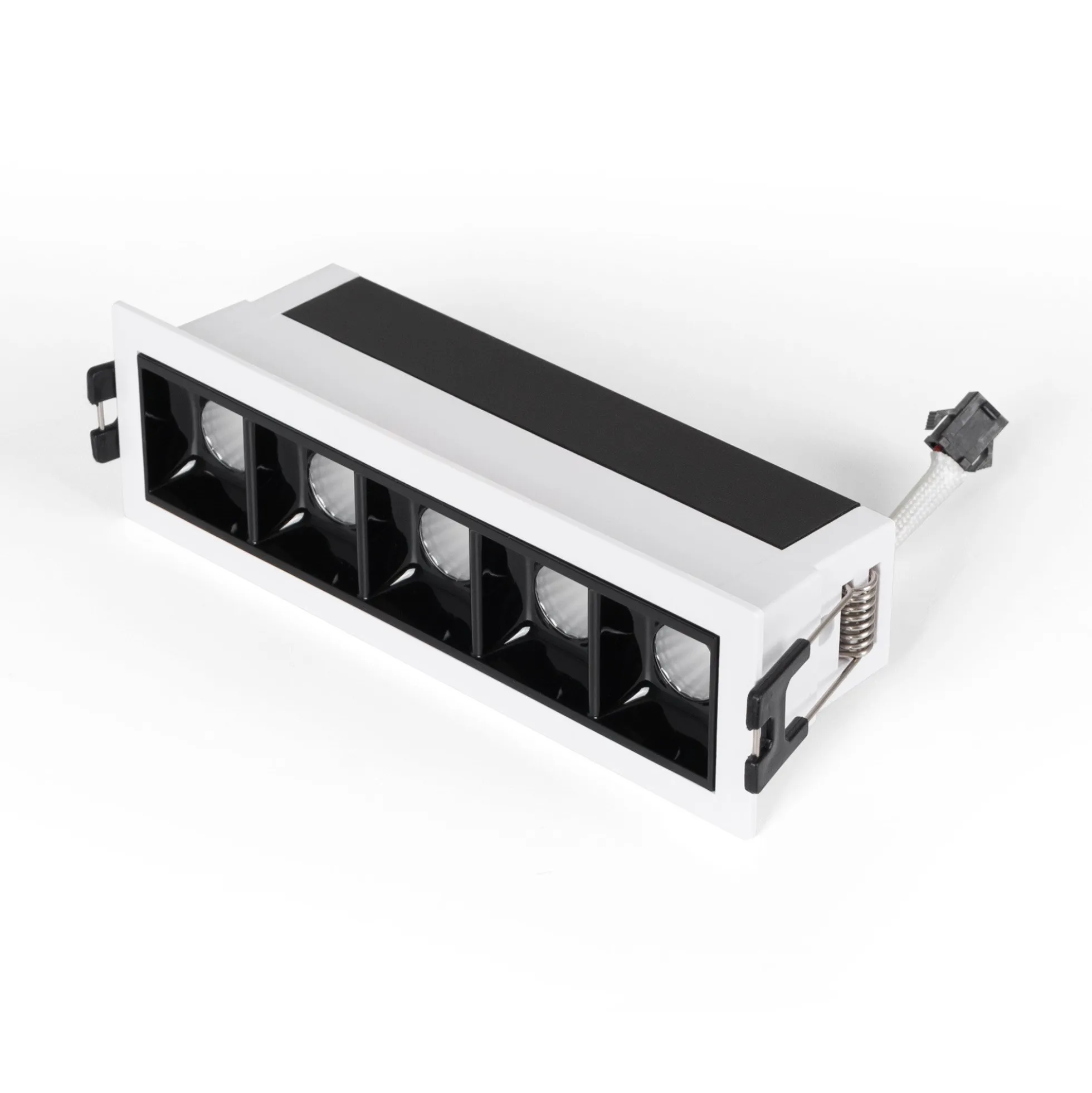 Foco lineal LED empotrable 7W - UGR18 - CRI90 - Driver LIFUD
