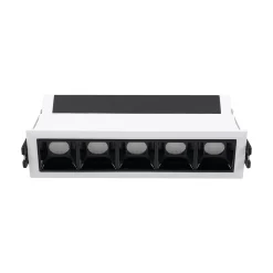Foco lineal LED empotrable 7W - UGR18 - CRI90 - Driver LIFUD