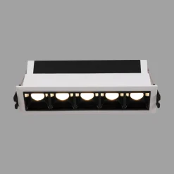 Foco lineal LED empotrable 7W - UGR18 - CRI90 - Driver LIFUD