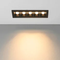 Foco lineal LED empotrable 7W - UGR18 - CRI90 - Driver LIFUD