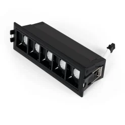 Foco lineal LED empotrable 7W - UGR18 - CRI90 - Driver LIFUD