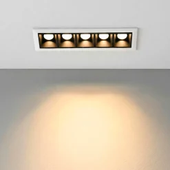 Foco lineal LED empotrable 7W - UGR18 - CRI90 - Driver LIFUD