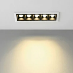 Foco lineal LED empotrable 7W - UGR18 - CRI90 - Driver LIFUD