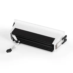 Foco lineal LED empotrable 7W - UGR18 - CRI90 - Driver LIFUD