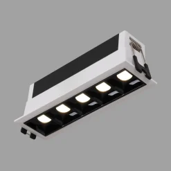 Foco lineal LED empotrable 7W - UGR18 - CRI90 - Driver LIFUD
