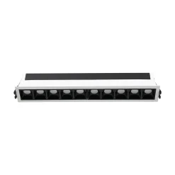 Foco lineal LED empotrable 14W - UGR18 - CRI90 - Driver LIFUD