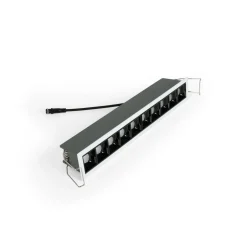 Foco lineal LED empotrable 20W - UGR18 - CRI90 - Chip OSRAM