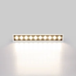 Foco lineal LED empotrable 20W - UGR18 - CRI90 - Chip OSRAM