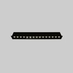 Foco lineal LED empotrable 30W - UGR18 - CRI90 - Chip OSRAM