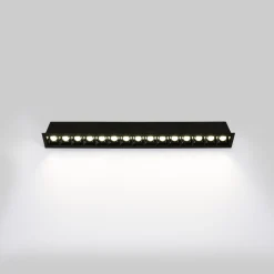 Foco lineal LED empotrable 30W - UGR18 - CRI90 - Chip OSRAM