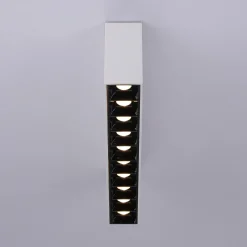 Foco lineal LED superficie color blanco - 20W - UGR18 - CRI90 - Chip OSRAM