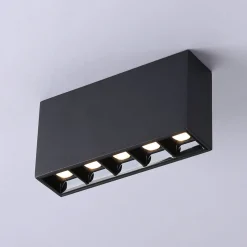 Foco lineal LED superficie - 10W - UGR18 - CRI90 - Chip OSRAM