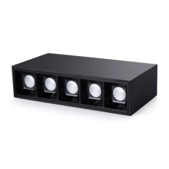 Foco lineal LED superficie - 10W - UGR18 - CRI90 - Chip OSRAM