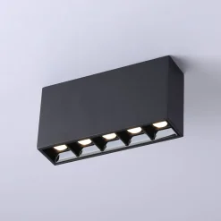 Foco lineal LED superficie - 10W - UGR18 - CRI90 - Chip OSRAM