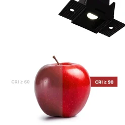 Foco lineal LED trimless / integración - 2W - UGR18 - CRI90