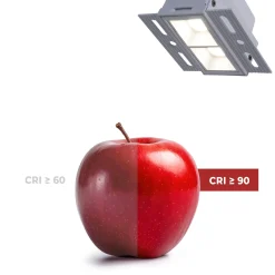 Foco lineal LED trimless / integración - 4W - UGR18 - CRI90