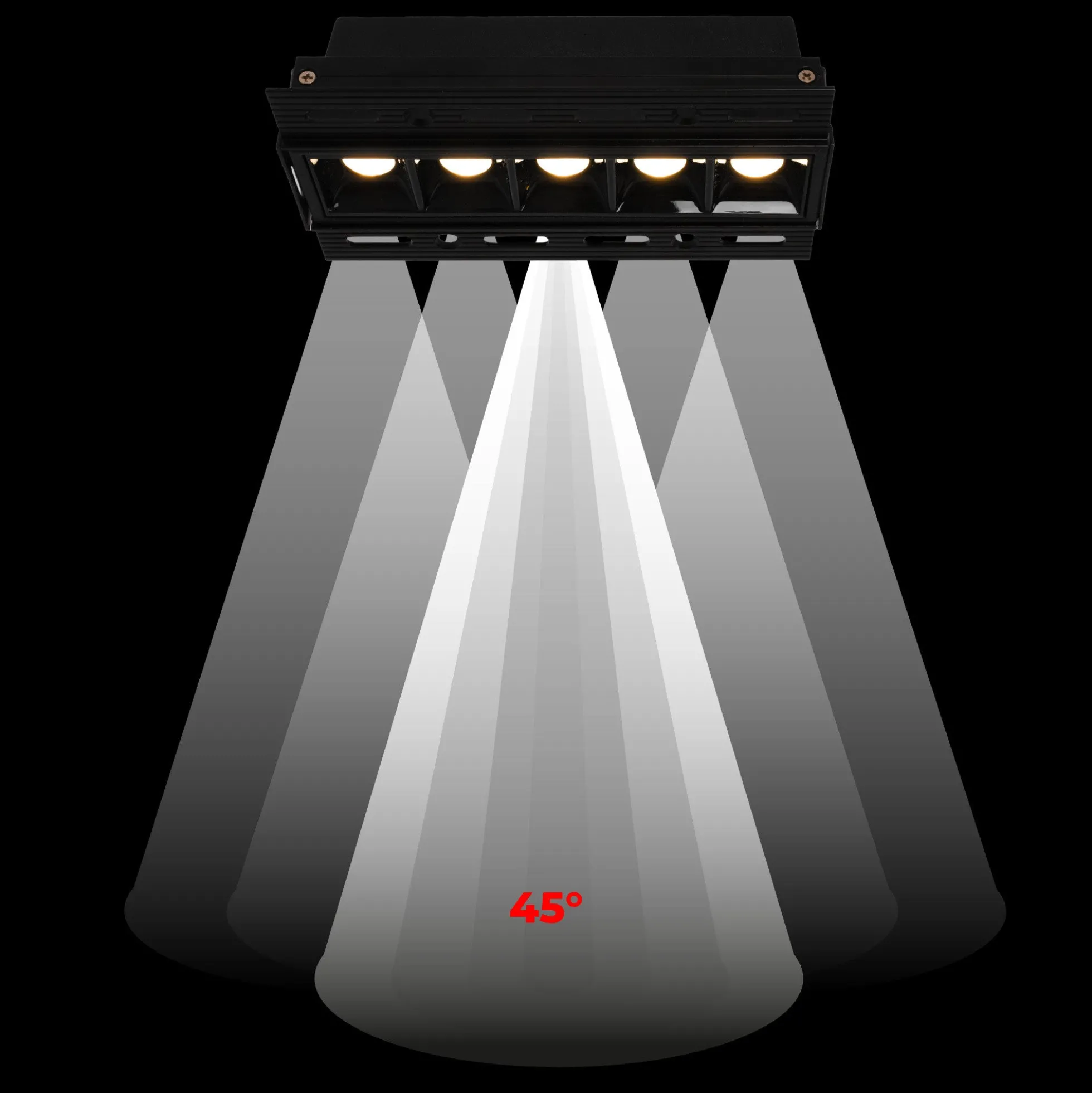 Foco lineal LED trimless / integración - 12W - UGR18 - CRI90
