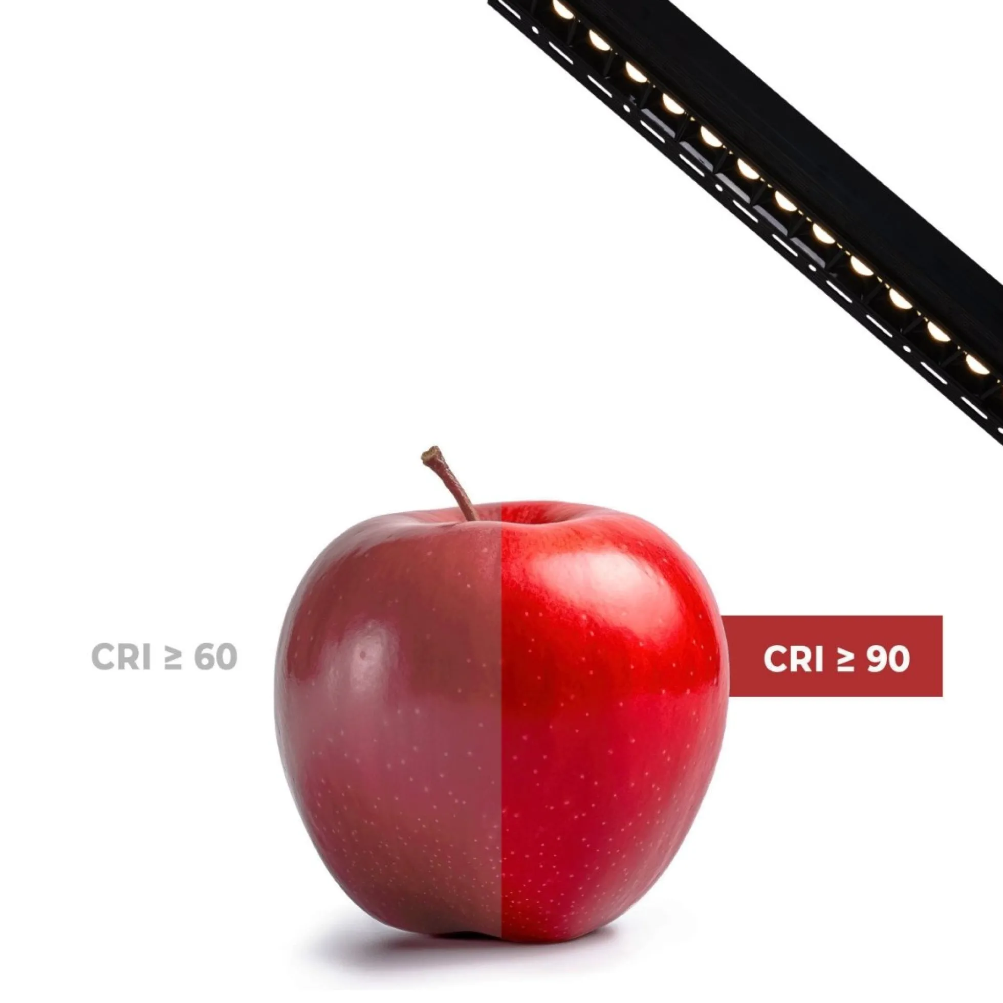 Foco lineal LED trimless / integración - 30W - UGR18 - CRI90