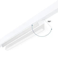 Foco lineal opal orientable carril magnético 48V CCT - 18W - DALI-2 regulable