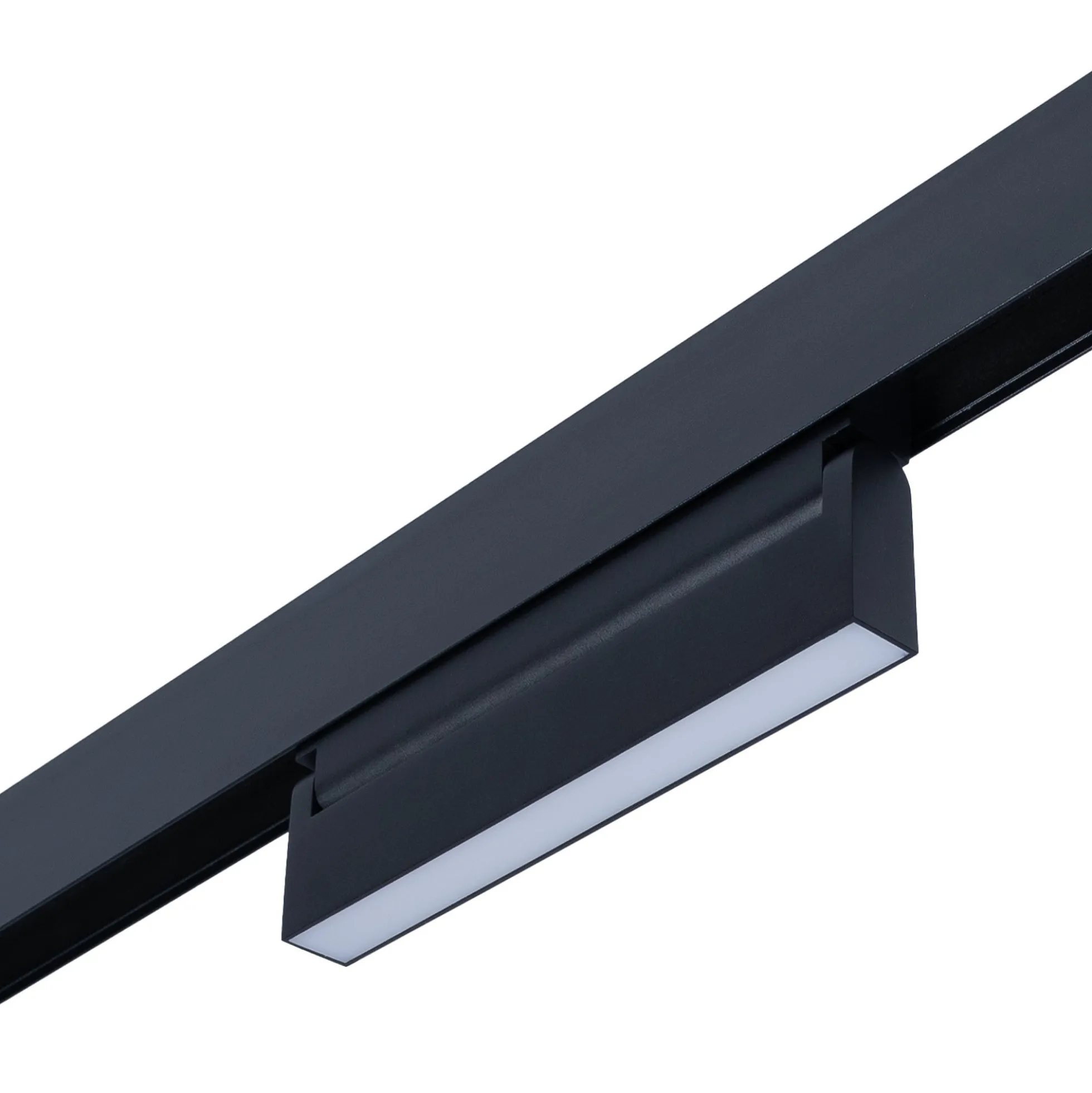Foco lineal opal orientable carril magnético 48V CCT - 12W - Regulación DALI-2