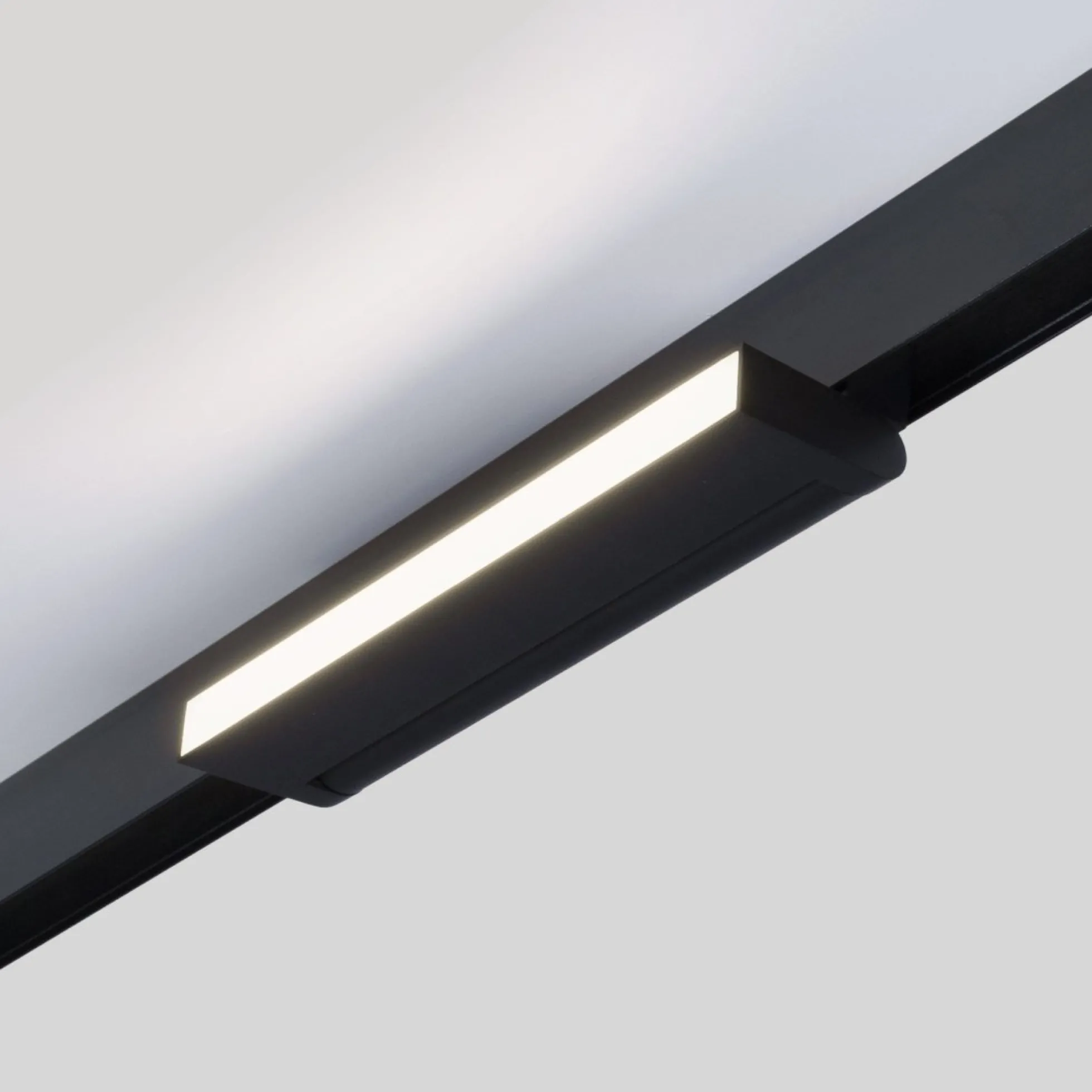 Foco lineal opal orientable carril magnético 48V CCT - 12W - Regulación DALI-2