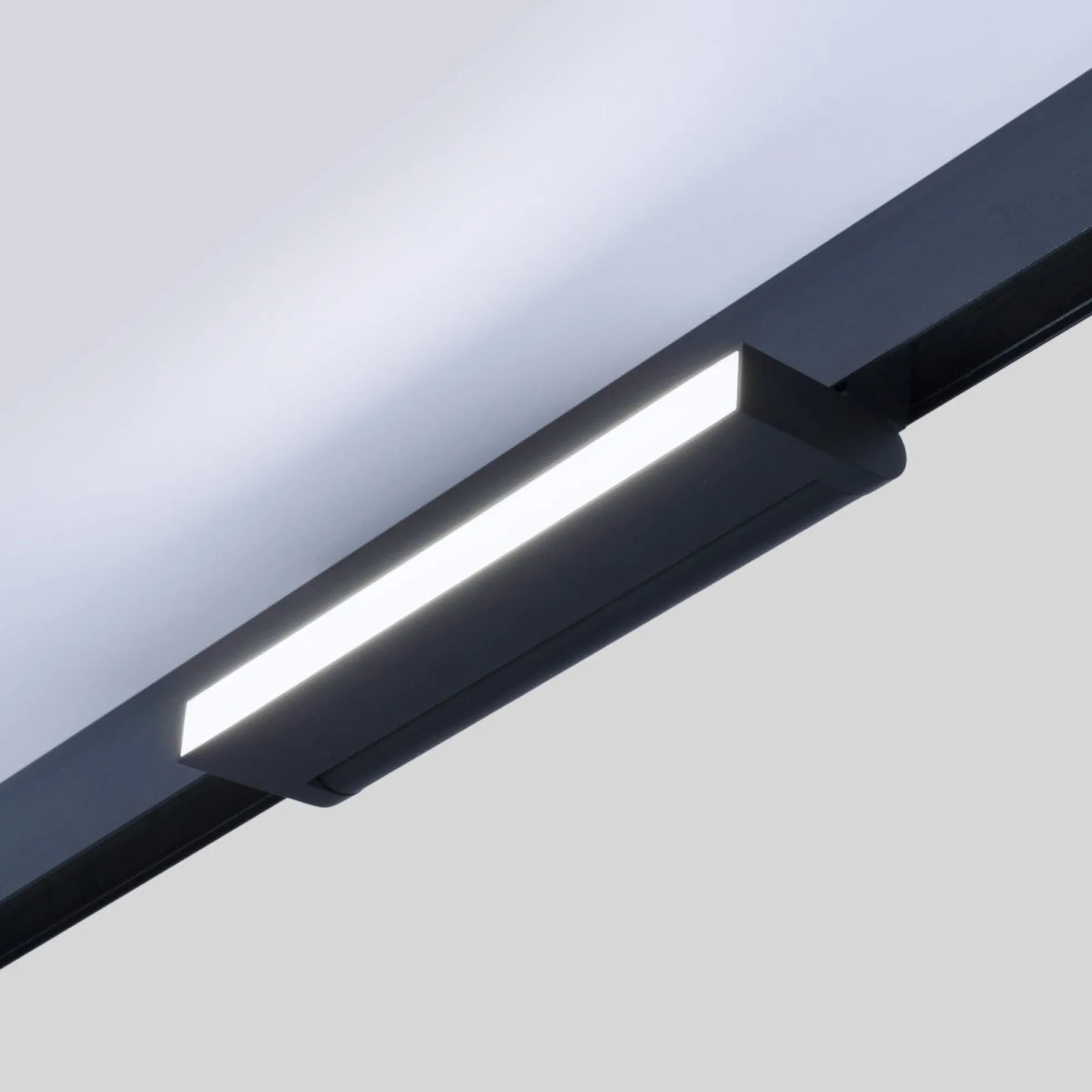 Foco lineal opal orientable carril magnético 48V CCT - 12W - Regulación DALI-2