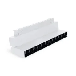Foco lineal orientable para carril magnético 48V- 12W - Chip OSRAM  - UGR18