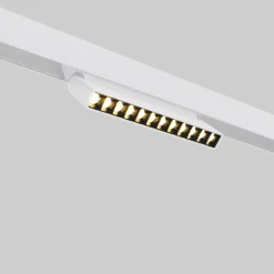 Foco lineal orientable para carril magnético 48V- 12W - Chip OSRAM  - UGR18