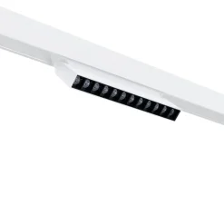 Foco lineal orientable para carril magnético 48V- 12W - Chip OSRAM  - UGR18