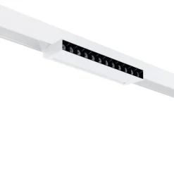 Foco lineal orientable para carril magnético 48V- 12W - Chip OSRAM  - UGR18
