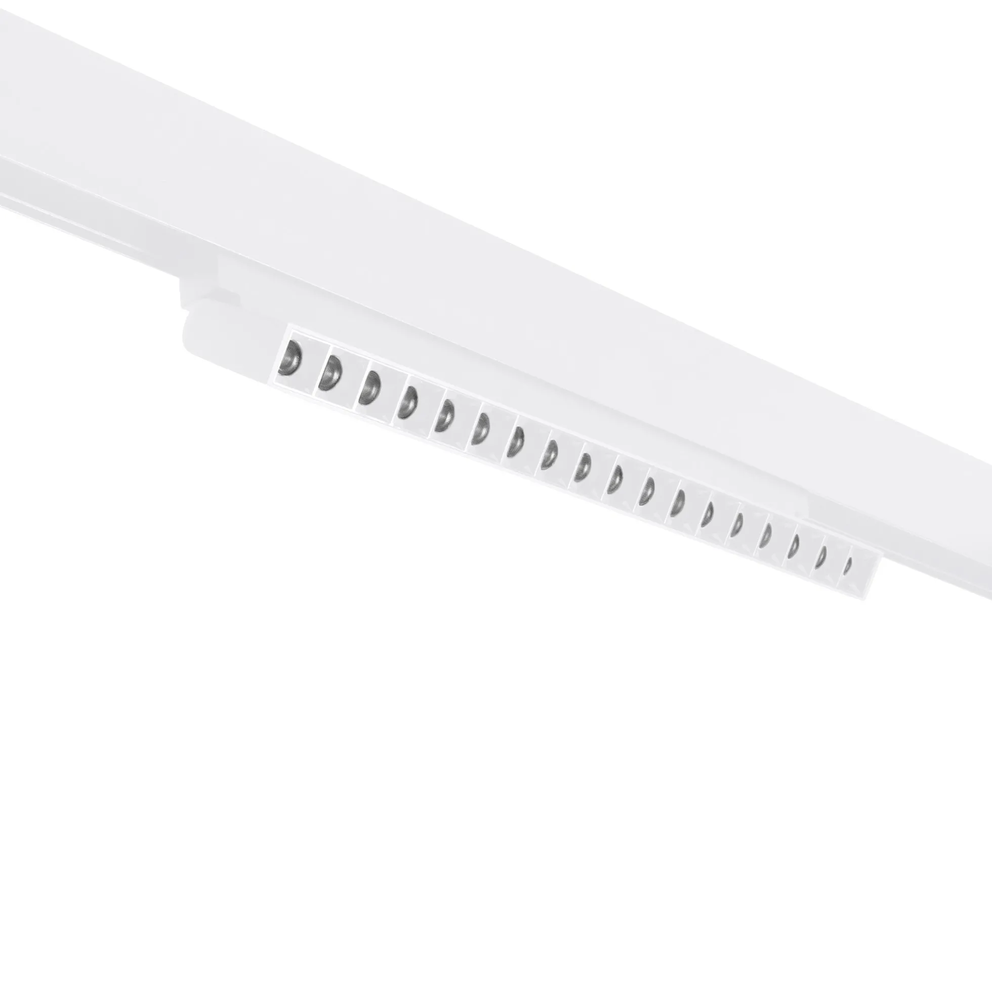 Foco lineal orientable para carril magnético 48V CCT - 18W - Regulación DALI-2 - UGR18