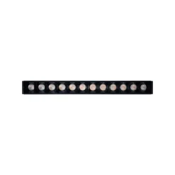 Foco lineal para carril magnético 48V CCT - 12W - DALI-2 regulable - UGR18