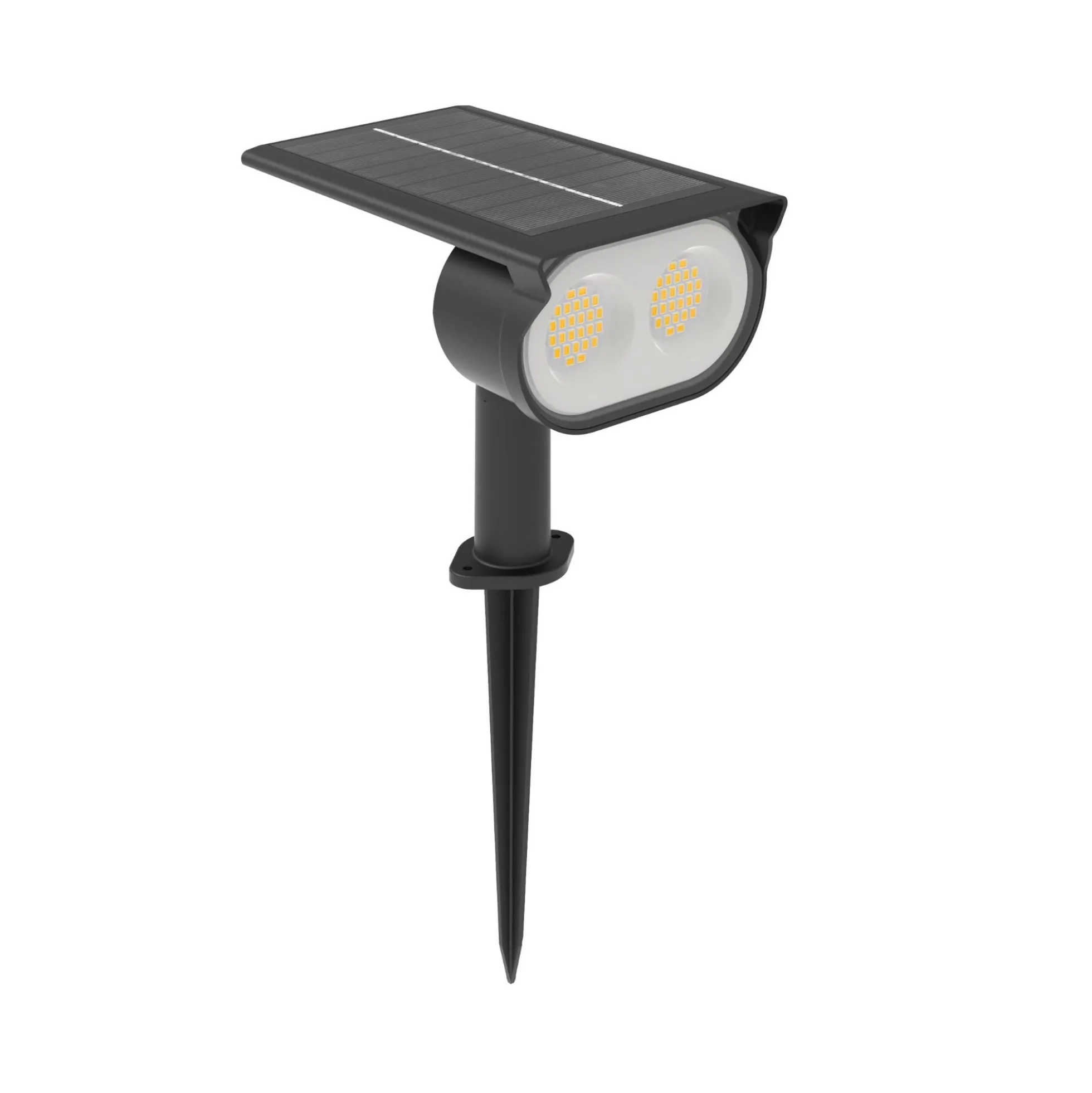 Foco solar exterior LED con pincho - 1.8W - IP65
