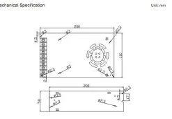Fuente de alimentación conmutada 12V 350W