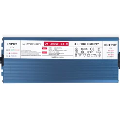 Fuente de alimentación estanca slim 300W 24V - 12.5A - IP67