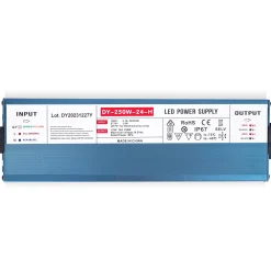 Fuente de alimentación estanca slim 250W 24V - 10.4A - IP67