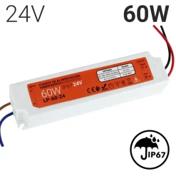 Fuente de alimentación IP67 estanca compacta 24V 60W