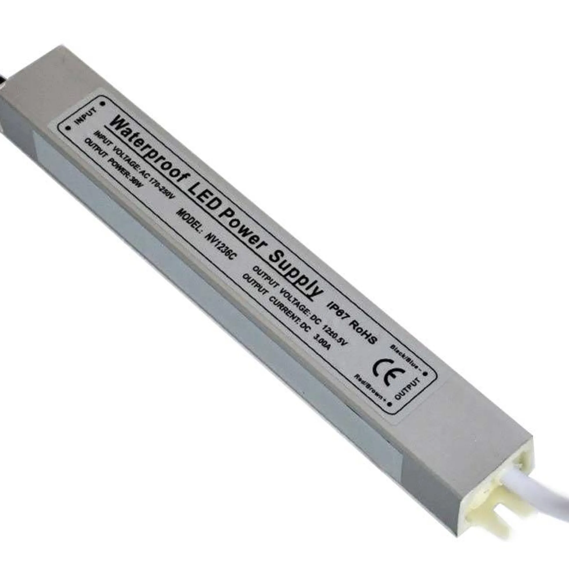 Fuente de alimentación IP67 12V 30W