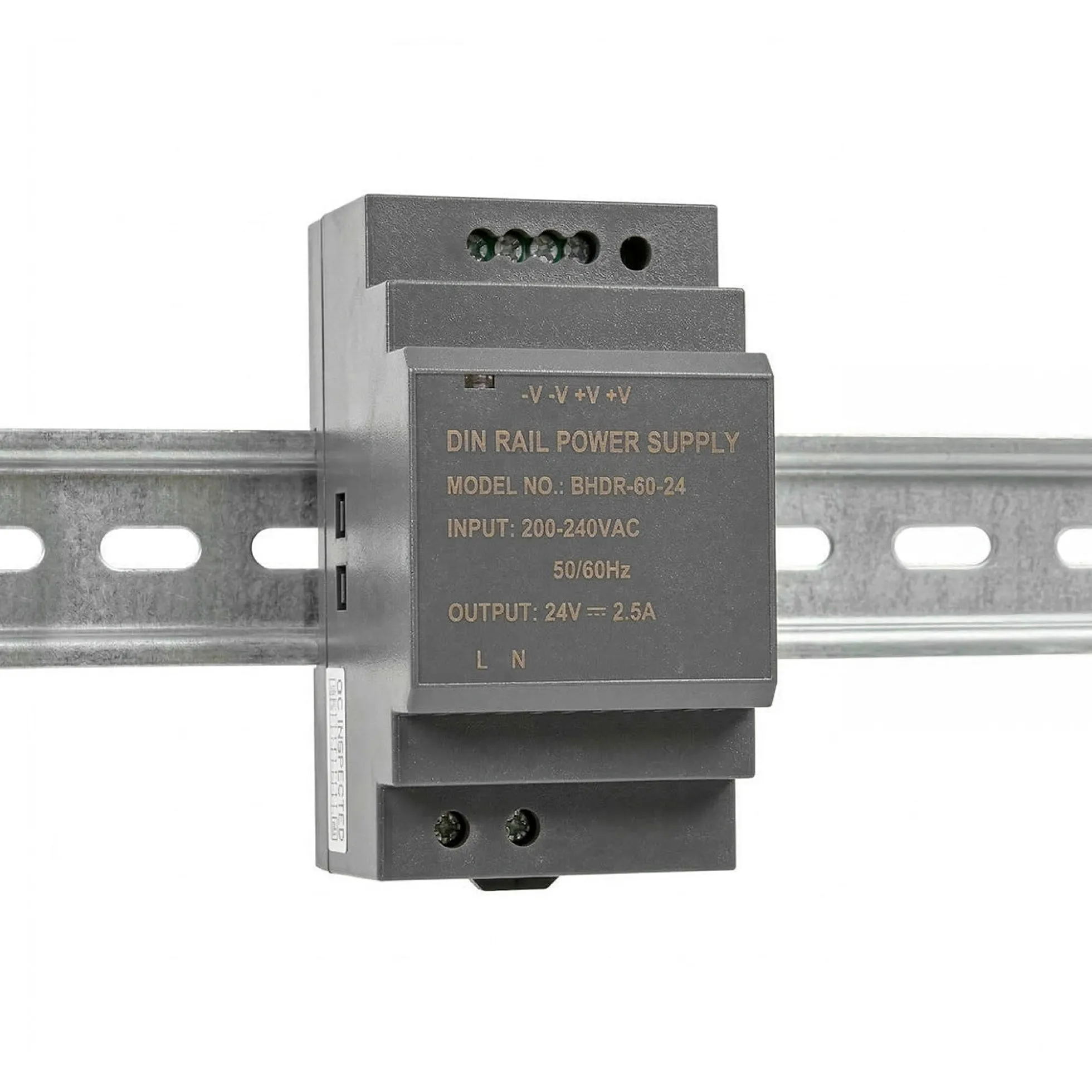 Fuente de alimentación para carril DIN TS35 - 60W - 24V - 2.5A