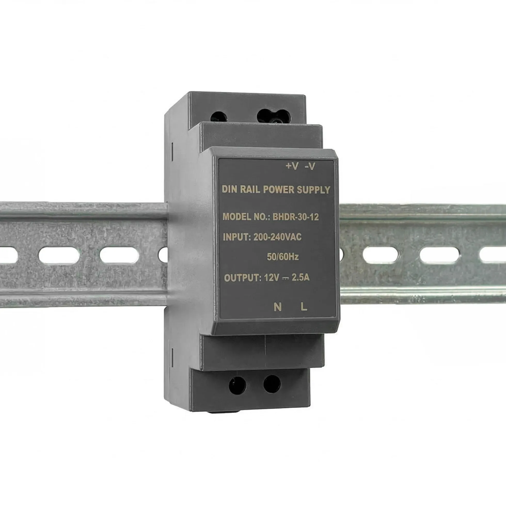 Fuente de alimentación para carril DIN TS35 - 30W - 12V - 2.5A
