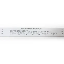 Fuente de alimentación Slim - 24V - 200W - 8,3A