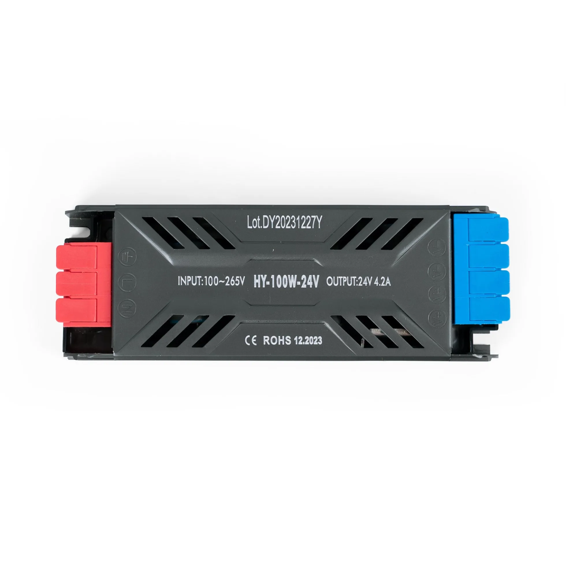 Fuente de alimentación Slim 100W 24V - 4.2A - Regleta conexión rápida - IP20
