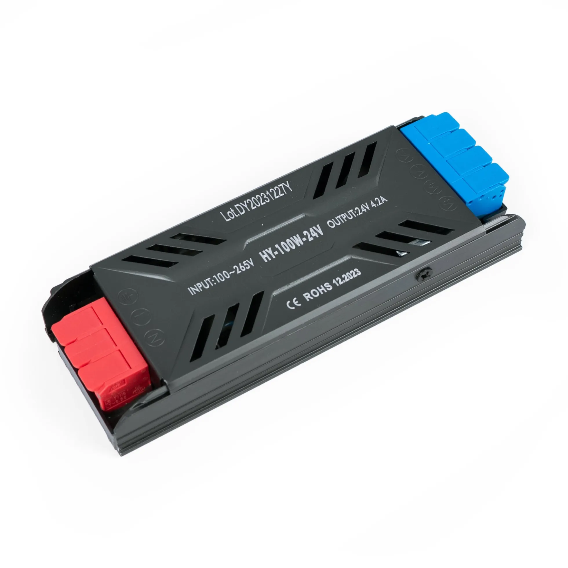 Fuente de alimentación Slim 100W 24V - 4.2A - Regleta conexión rápida - IP20
