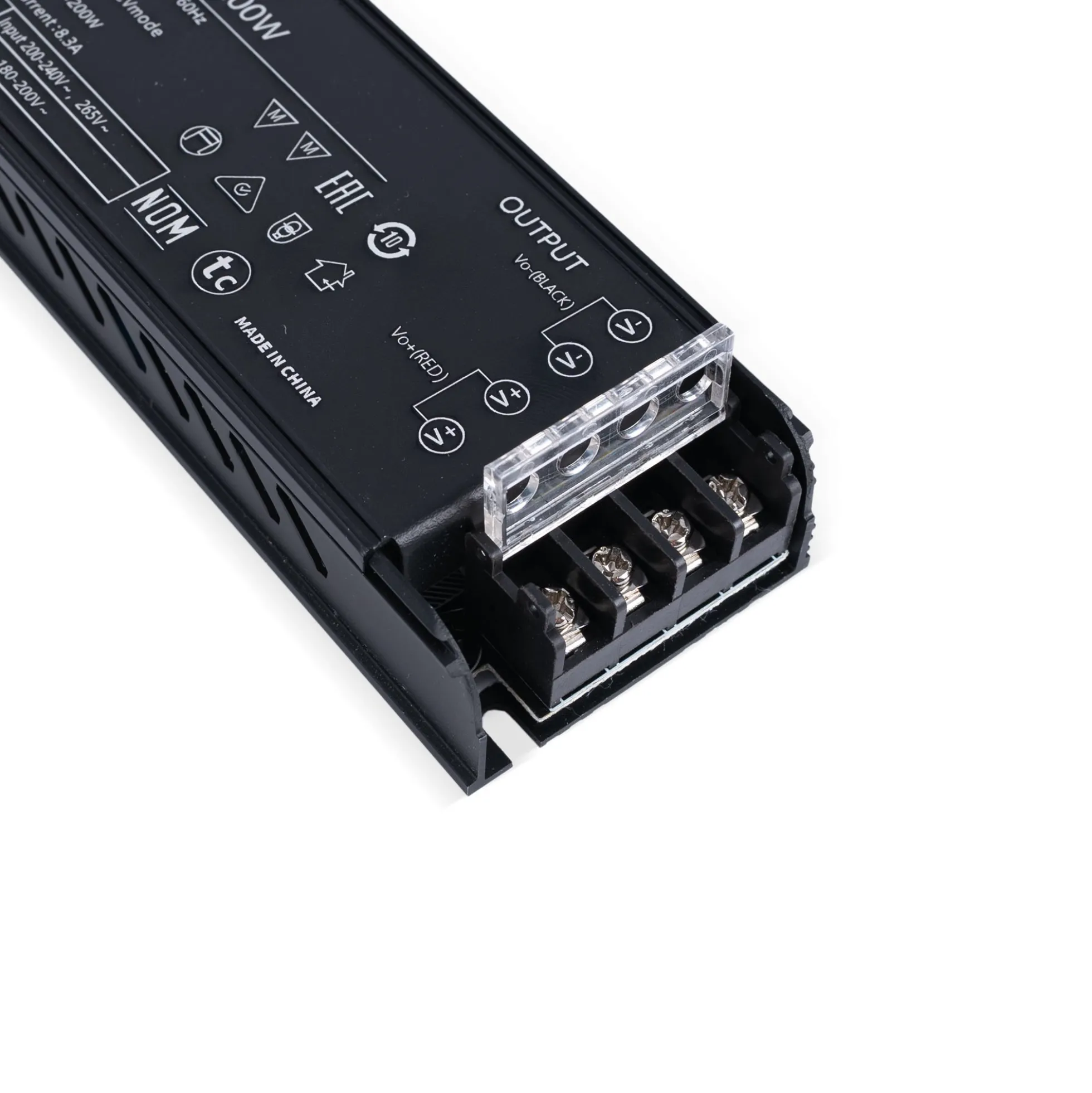 Fuente de alimentación Slim 200W 24V - 8.3A - Alta eficiencia - IP20