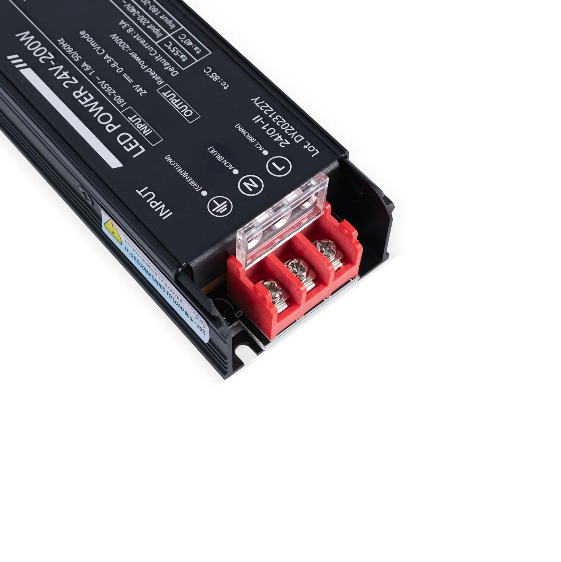 Fuente de alimentación Slim 200W 24V - 8.3A - Alta eficiencia - IP20