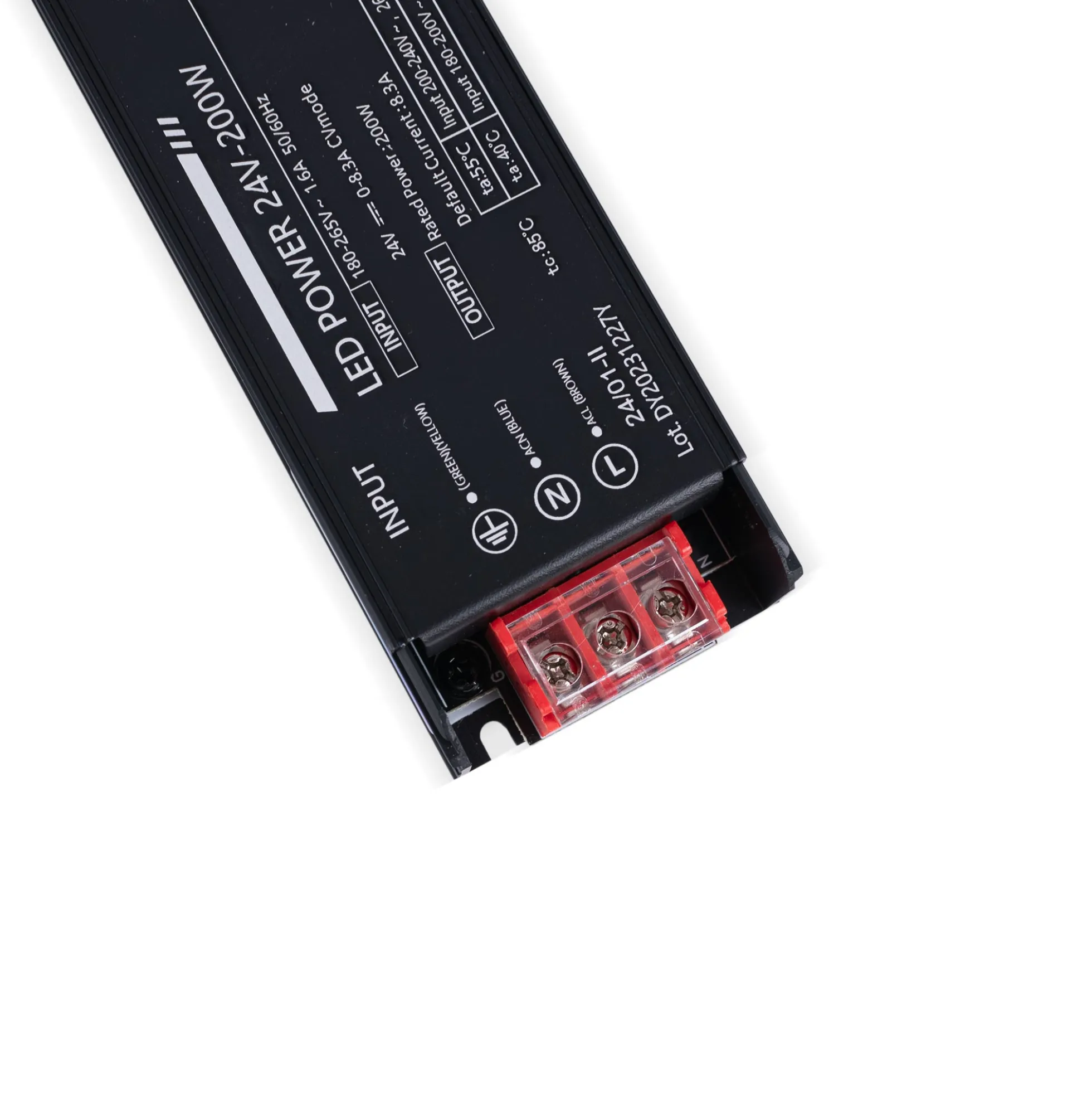 Fuente de alimentación Slim 200W 24V - 8.3A - Alta eficiencia - IP20