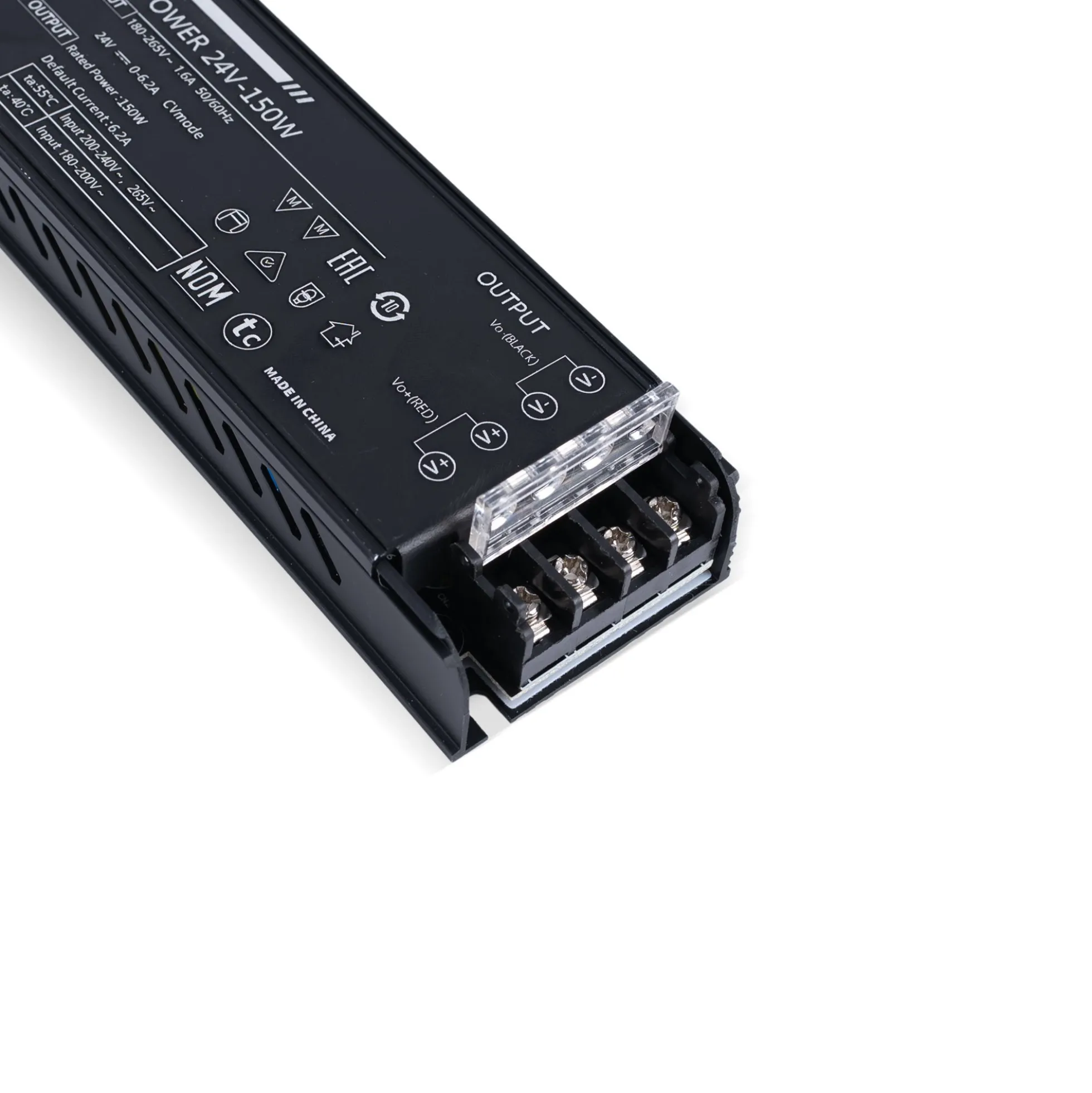Fuente de alimentación Slim 150W 24V - 6.25A - Alta eficiencia - IP20